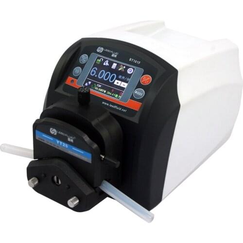 BT101F YT25 Industrial Medical Lab Food Dispensing Dosing Filling Tubing Liquid Peristaltic pump 0.17-720ml/min