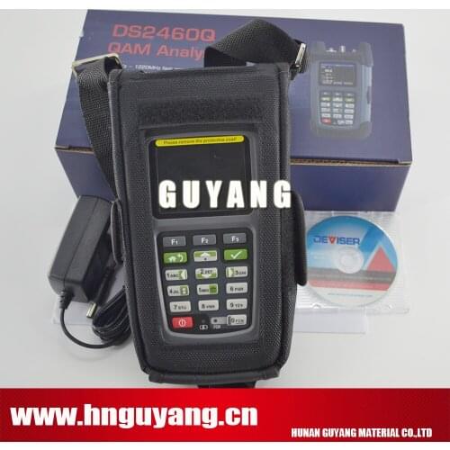 Deviser DS2460Q ds2400q update version catv QAM Analysis Meter Fast spectrum analysis with Power Measurement and VFL function