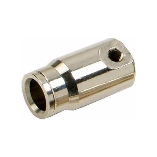 E105 Quick Coupling slip lock end plug with one nozzle hole A_ 3/8"