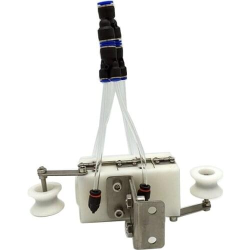 Extruder double section high pressure water blower electric blower line cable blower nozzle blower nozzle extruder round hole