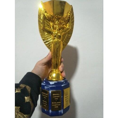 Full Size 36cm 1:1 The champions Jules Rimet Trophy Cup The World Cup Trophy cpu nice gift for Soccer Award
