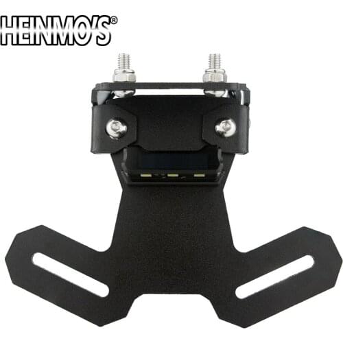 Motorcycle License Plate Frame for Kawasaki Z900 2017 Tail Tidy Fender License Plate Frame Holder Bracket Z 900 for Kawasaki