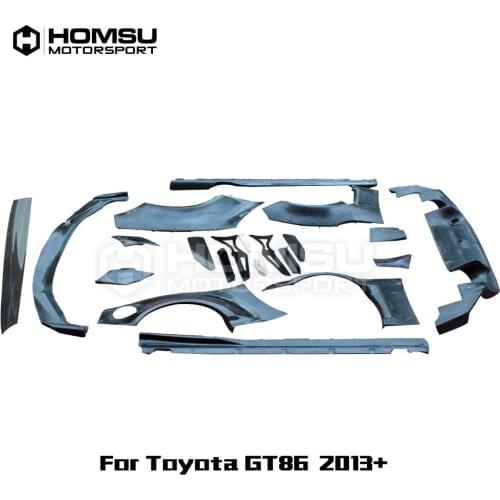 RGB V1 Style Kits Front Rear lip Spoiler for GT86 to RGB V1 Style 2013+ car bumper protector rear bumper front bunmoer