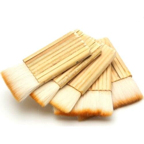 Wool Nylon Shading Row Pen Brush Calligraphy &Painting Mounting Material Brush Penthickened Wool Tube Brush Paste Brush Tube