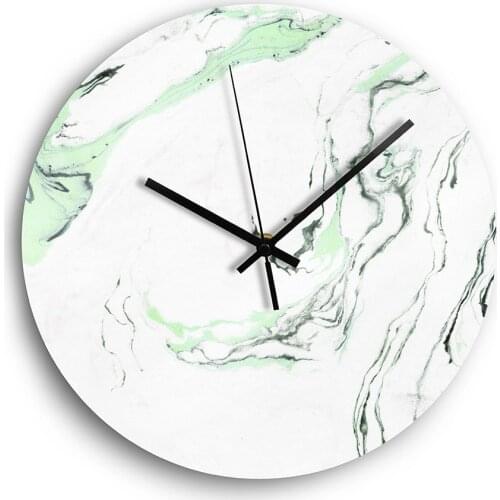 Chic Nordic Art Mute Wall Clock For Home Decor 12 Inch Modern Minimalist Wall Clocks Simple Decorative Wall Watches