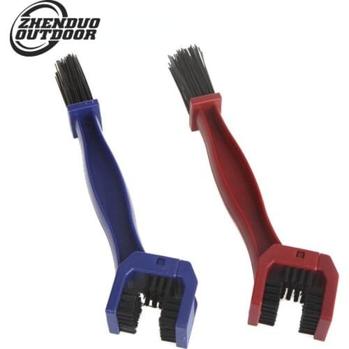 Three-sided chain cleaning brush bicycle chain brush flywheel cleaning brush teeth disk cleaning brush