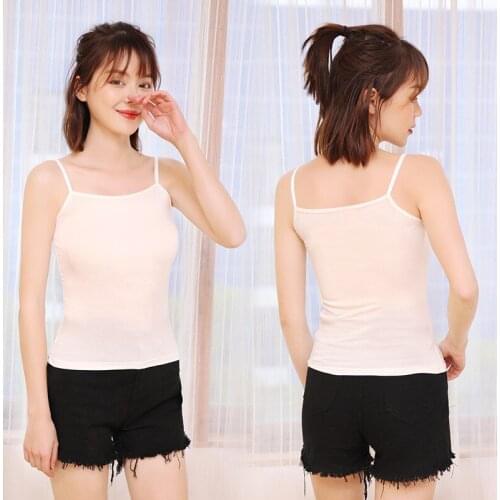 2021 Womens Tops Spring Solid Color Sling Nightclub Style Casual Atmospheric Vest Y2k Top