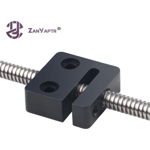 1Pc 3D Printer Parts T Openbuilds T8 Screw 8mm Nut Block Pitch 2mm Lead 2 / 4 / 8mm