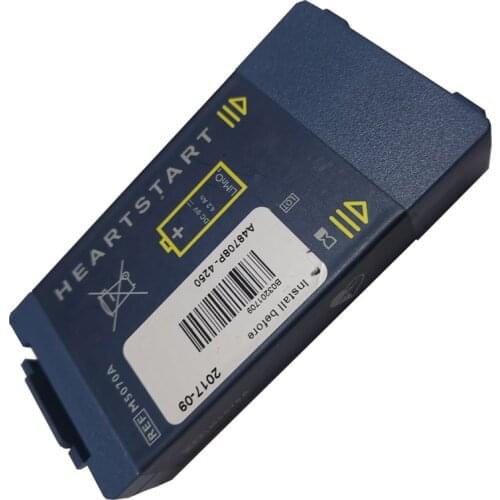 Original M5070A Defibrillation Monitor Battery M5066A 9V for PHILIPS Defibrillatior Heartstart FRx HS1 Home OnSite AED OnSite M5