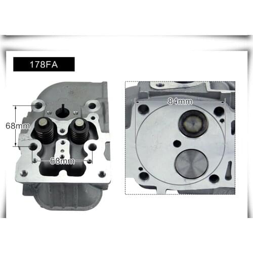 Automobile air cooled diesel generator micro tillage machine accessories 170F 178F186FA188F cylinder head cylinder head assembly