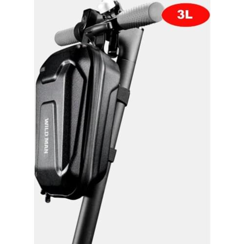 B-SOUL Electric Scooter Storage Bag EVA Hard Shell 3/4/5 L Waterproof Front Storage Hanging Bag Parts Accessories