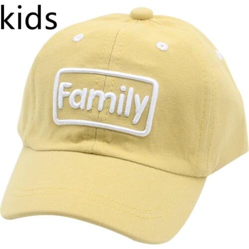 Baseball caps kids hats panamas green blue yellow cute adjustable baseball cap for boys girls casual outdoor summer sun children