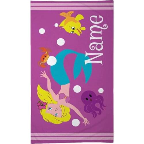 Custom Towels with Name Personalized Beach Towel