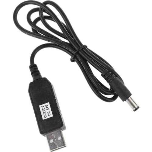 USB to 4.2V 8.4V 12.6V 5.5x2.1mm Charge Line Converter Cable for 18650 Battery wholesales