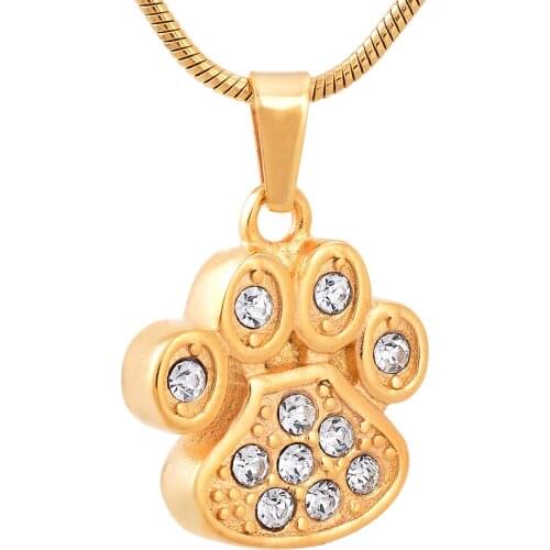 Stone Chrysocolla Solitaire Animal Metal Pendant Collares Cremation Urns Ashes Jewelry