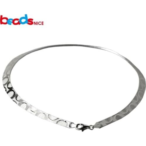 Beadsnice solid silver 925 chunky necklace elegant moon necklace top quality silver jewelry statement chocker necklaces ID31860