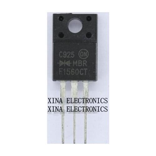 MBRF1560CT MBRF 1560CT F1560CT 35A/60V TO-220F ROHS ORIGINAL 20PCS/lot Free Shipping Electronics composition kit