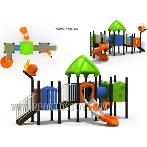 CE Approved Shipped to Thailand Outdoor Playground for Kindergarten HZ-8704A