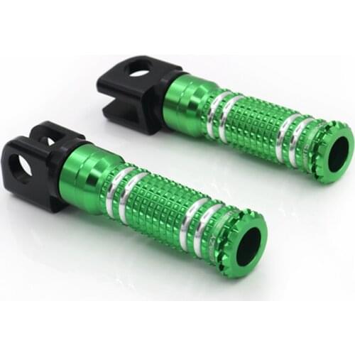 Front Foot Pegs Footrest Pedals ForKAWASAKI Z1000 Z800 Z750R NINJA ZX-10R ZX-6R ZX10R ZX6R Rider Footpegs Rests