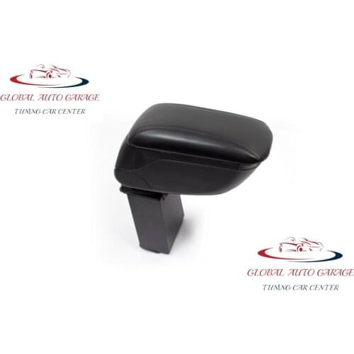 For Dacia Sandero Armrest 2013-2016 Car Accessories Storage Box Easy Install Universal Cup Holder Interior Auto Charging USB