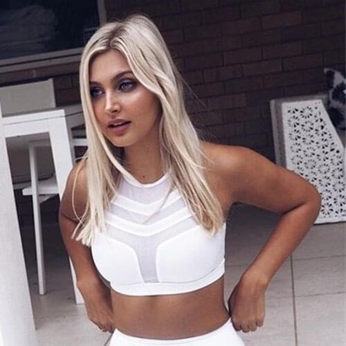Plus Size Tank Tops Sexy Crop Vest Solid Color Harajuku Female Off Shoulder Breathable White 2021 Summer Women Tops Cropped Top