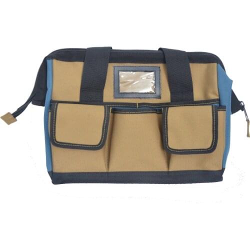 Multifunctional 1200D tool bag, electrician thickening wear-resistant large capacity hardware repair kit Tool bag