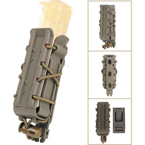 9MM / 45ACP Tactical Molle Magazine Pouch Quick Release Military Shooting Paintbal CS Pouches Hunting Belt Magazine Pouches