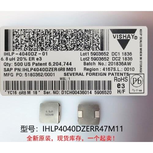 10) New original 100% quality IHLP4040DZERR47M11 0.47UH 10X10X4MM integrated high current inductors