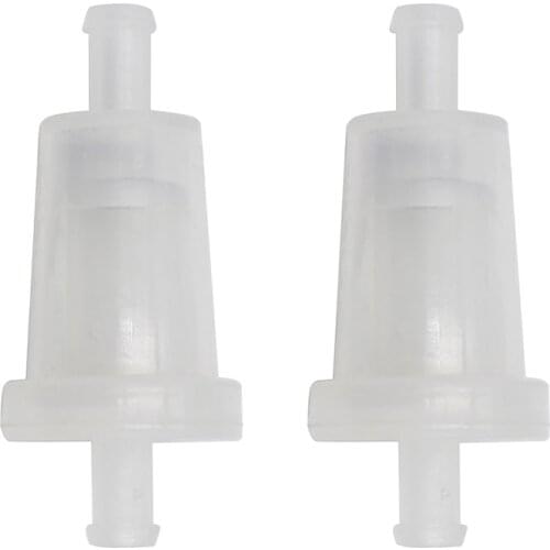 2/5 pcs Motorcycle 9mm Petrol Gas Gasoline Oil Fuel Filter for Moped Scooter Petrol Pipe Dirt Bike ATV Go Kart