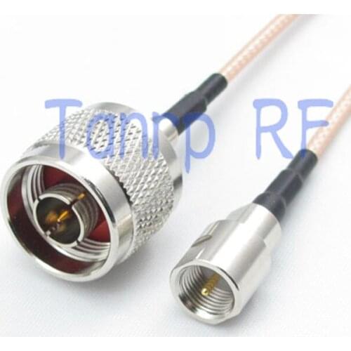 20inch N male plug to FME male plug RF adapter connector 50CM Pigtail coaxial jumper cable RG316 extension cord