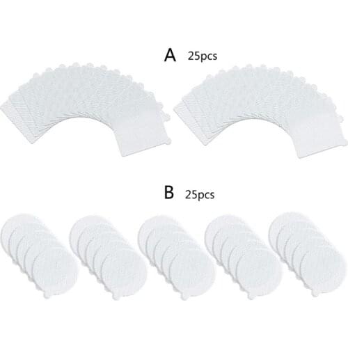 25 Pcs Shower Hair Catcher Adhesive Stickers Disposable Drain Strainers Mesh Stickers Sink Drain Filter Bath Accessories