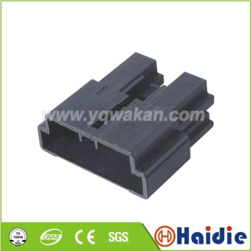 Free shipping 2sets 6pin auto wiring cable plug plastic electric unsealed connector