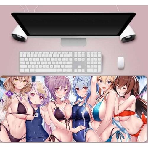 80x30cm XL Lockedge Large Gaming Mouse Pad Computer Gamer Keyboard Mouse Mat Hyper Beast Desk Mousepad for PC Desk Pad