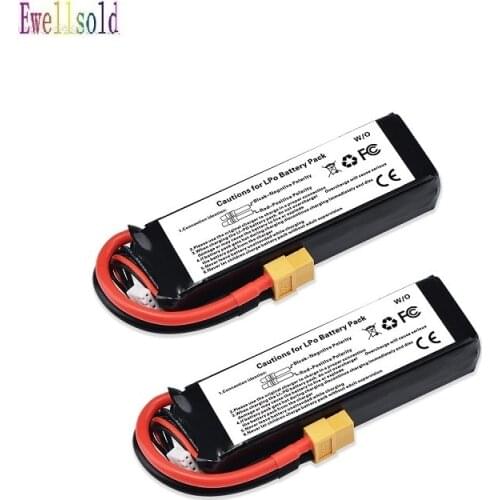Ewellsold 11.1V 2200Mah 3S Lipo Battery XT60 Plug/charger For 250 250-Z-26 RC Qudcopter Helicopter Drone