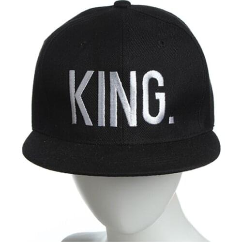 KING QUEEN Baseball Cap Embroidered Snapback Caps Men Women Caps Couple Hip-hop Caps Sport Hats Outdoor leisure cap Gifts