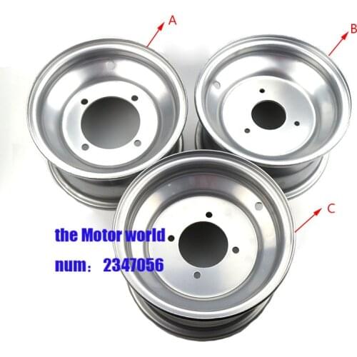 Free shipping 3 types ATV 8 Inch Tires Wheel white hub 8 Inch Vacuum Tires 19X7-8 inch 18* 9.5-8 inch Wheel Rims