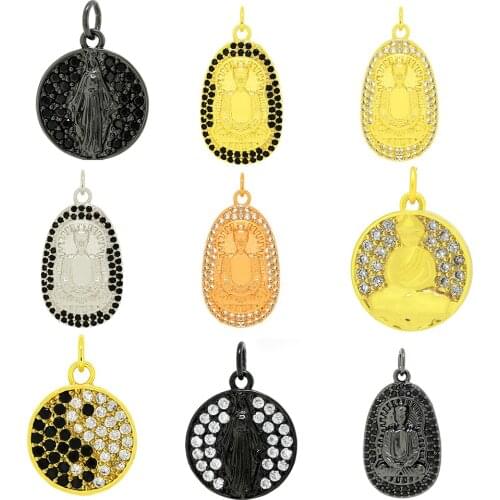 Round Pendant, Bracelet, Necklace, Geometric Pendant, Micro-Zircon Tai Chi Accessories, Surprise Gift For Girls