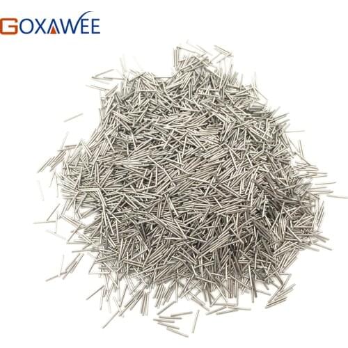 GOXAWEE 200g Magnetic Needles Pins 0.2/0.3/0.4/0.5/0.6mm for Magnetic Tumbler Polishing Media For Jewelry Tools and Equipment
