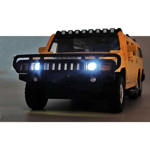 Simulation 1:32 Six-Wheel Die-Casting Alloy Car Model Childrens Toy Car Off-Road Car Model Sound And Light Music Toys