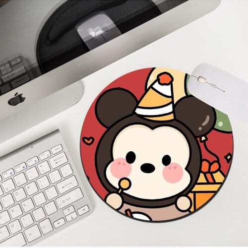 MRGLZY 20X20/22X22CM Drop Shipping Cute Children Mouse Pad PC Gaming Accessories Kawaii Small MousePads Carpets Rubber Desk Mat