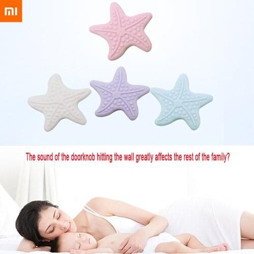 Xiaomi Anti-collision wall sticker handle door lock wall mute protection night luminous effect anti-shock pad anti-collision pad