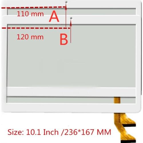 New 10.1 inch touch screen for A TYD 108H Tablet PC capacitive touch screen sensor digitizer panel repair and replacement parts