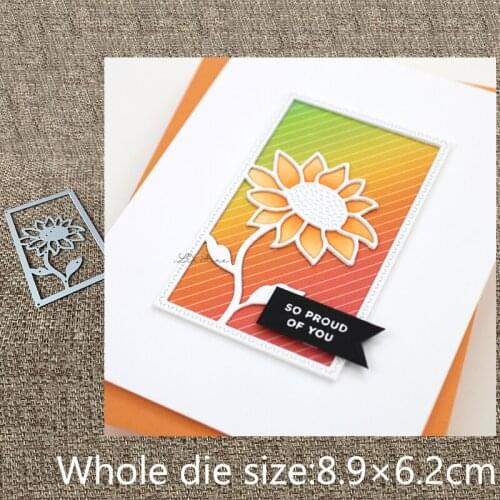 New Design Craft Metal stencil mold Cutting Dies flower frame decoration scrapbook die cuts Album Paper Card Craft Embossing