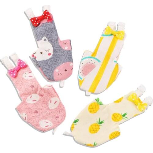 Bird Parrot Diaper Cockatiel Pigeons Flight Suit Clothes Medium Large Pet Birds Clothes Diapers Pet Birds Feces Pocket 2 Pcs