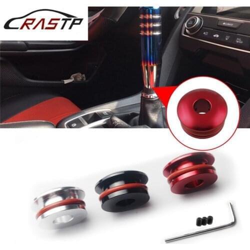 RASTP-Car Engine Limiter Aluminum Shift Head Limiter Fixed Base Gear Head Buckle Tool Car Modification RS-SFN056