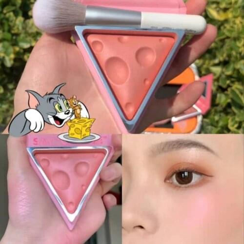 TT Little Aodingzhi Heart Cheese Blush Small Aoting Official Flagship Store Authentic