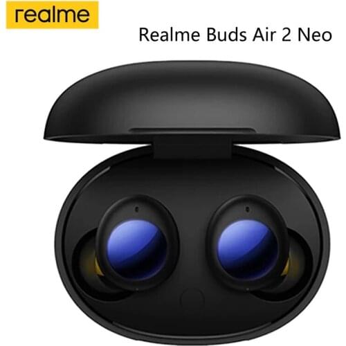 Realme Buds Air 2 Neo Earbuds TWS Wireless Bluetooth Earphone Active Noise Cancellation 28hour Total Playback Earphones