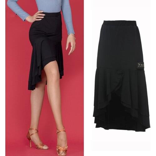 Latin Dance Dress Sexy Black Mesh Seethrough Bodysuit Mini Fringe Skirt Salsa Cha Cha Samba Carnival Practice Costumes DN4061