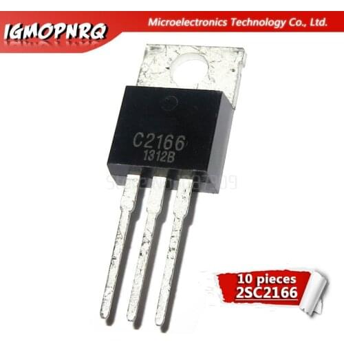 10pcs 2SC2166 TO220 C2166 TO-220 high-frequency transistor new original