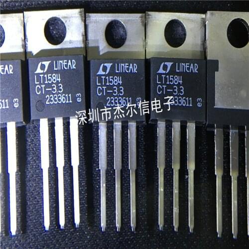 100% New&original LT1584CT-3.3 LT1584CT 3.3V LT/ TO220-3 In Stock
